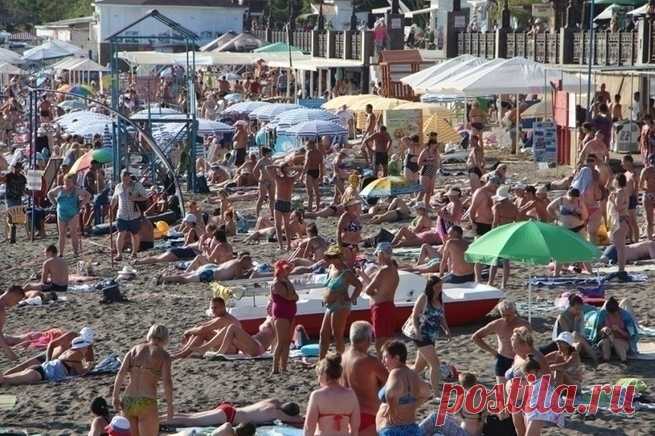 Бабье лето Крыма. Толпы народа в горах и на пляжах, +34C в выходные