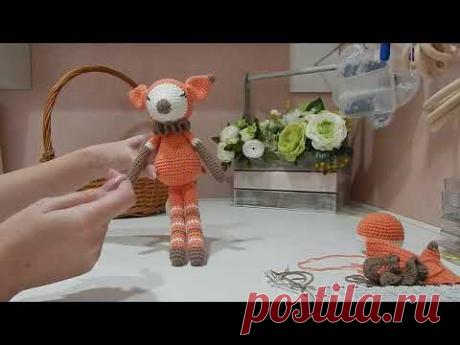 ♥♥ зайка в подарок для Светы и очень симпатичный комплект из лисичек ♥♥