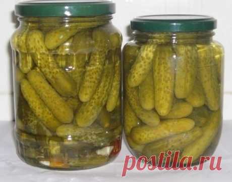 КОРНИШОНЫ МАРИНОВАННЫЕ