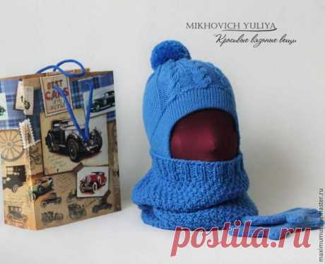 Вяжем снуд для ребенка - Ярмарка Мастеров - ручная работа, handmade