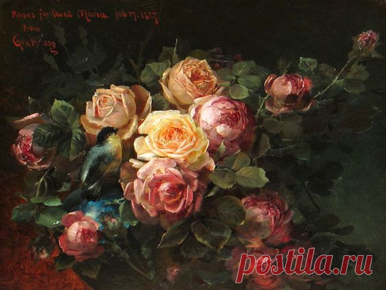 (373) Godel & Co. Fine Art - Our Selection of Still Life Paintings ♥♥♥ | bloemtekeningen