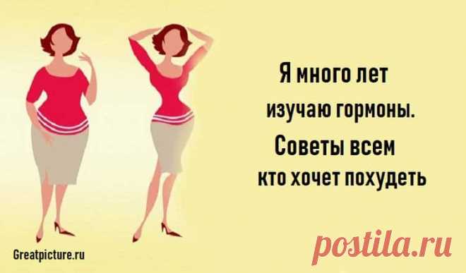 Я много лет изучаю гормоны.Советы всем кто хочет похудеть Я много лет изучаю гормоны.Советы всем кто хочет похудеть.Вот почему у вас не получается.В этой статье доктор Сара Готфрид, гормональный