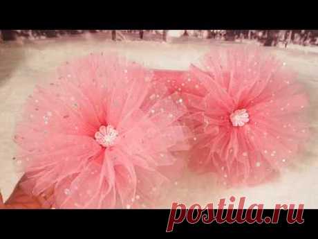 Банты для волос  Фатин из Newchic ✔ Marine DIY Guloyan✔