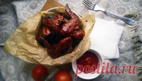 Остро-сладкие крылышки | Foodbook.su Остро-сладкие крылышки с восточным ароматом. Хороши даже в холодном виде.