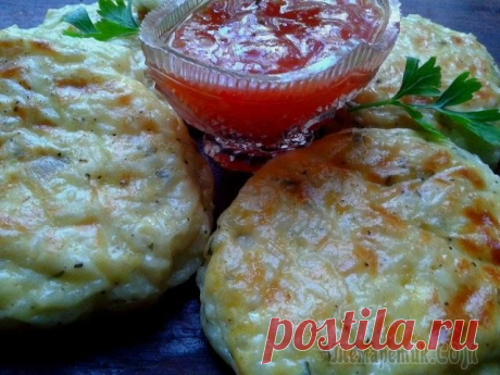 Несладкие сырники в духовке.