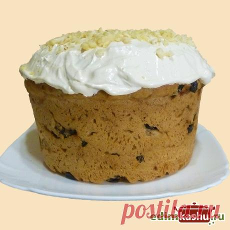 Простой рецепт очень вкусного, ароматного Пасхального кулича на закваске. Относится к категории домашней выпечки на бананах без яиц.