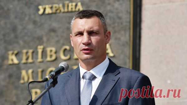 Правительство Украины объявит выговор мэру Киева Кличко