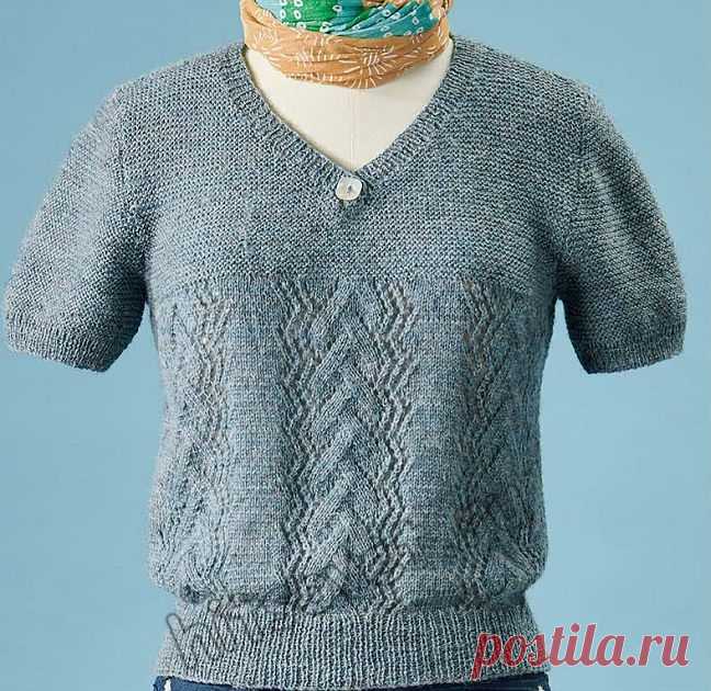 Стильный вязаный топ Isle - Хитсовет