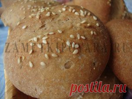 Ржаные булочки с отрубями | Простые кулинарные рецепты с фотографиями