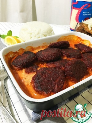 Острые свекольные котлеты со сладким рисом - кулинарный рецепт