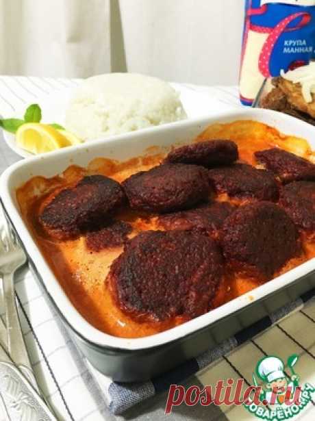 Острые свекольные котлеты со сладким рисом - кулинарный рецепт