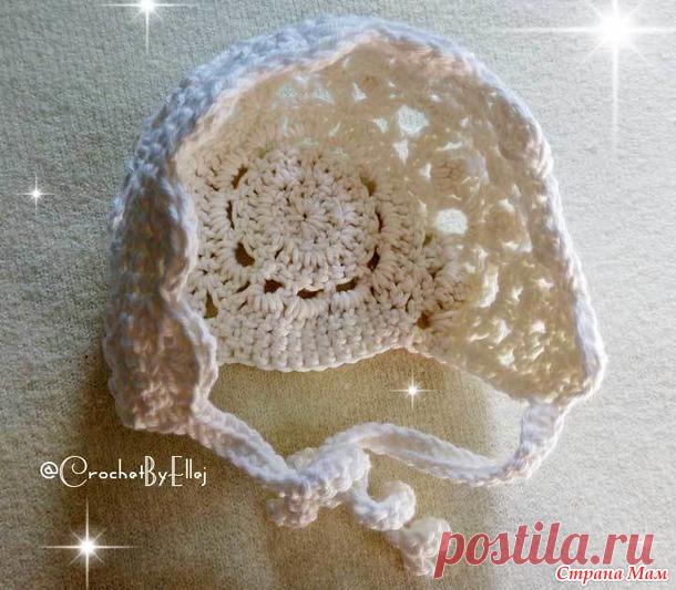 Ретро-чепчик крючком - Страна Мам