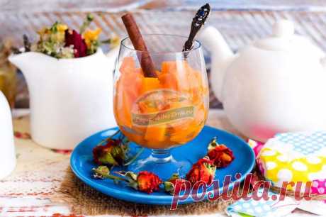 Очень вкусная пряная маринованная тыква на зиму: пошаговый рецепт с фото