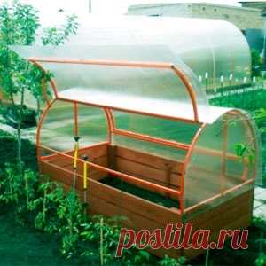 Как сделать парник из поликарбоната