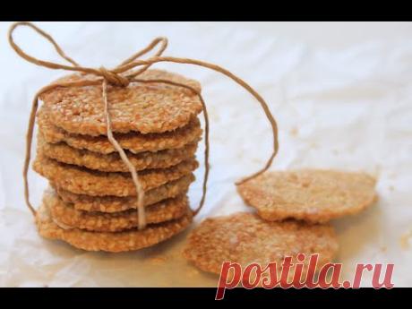 Кунжутное печенье / Sesame cookies