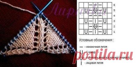 Вязание центральной петли в шалях (Уроки и МК по ВЯЗАНИЮ) — Журнал Вдохновение Рукодельницы