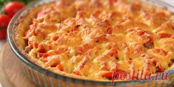 Открытый мясной пирог на картофельном тесте - пошаговый рецепт с фото на Повар.ру