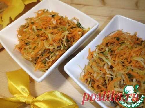 Салат с морковью и редькой 