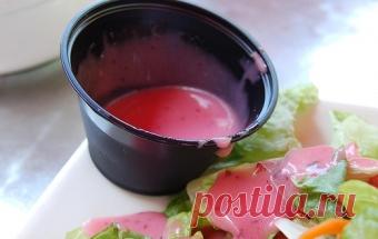 Салатная заправка «Малиновая» / Салатные заправки / TVCook: пошаговые рецепты с фото