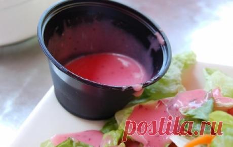Салатная заправка «Малиновая» / Салатные заправки / TVCook: пошаговые рецепты с фото