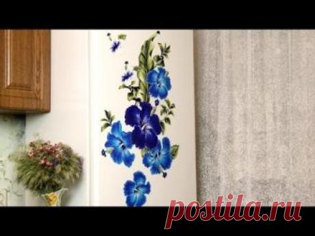 Яркая Салфетка на Холодильник - Украшение кухни своими руками/ Интересно Ваше мнение. Пишите отзывы и комментарии.