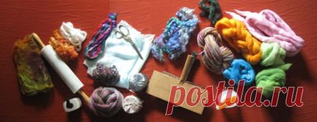 Nuno felting, Felting Supplies list - Home