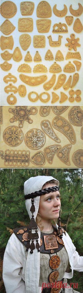 Керамические рельефные элементы для украшений - Ярмарка Мастеров - ручная работа, handmade