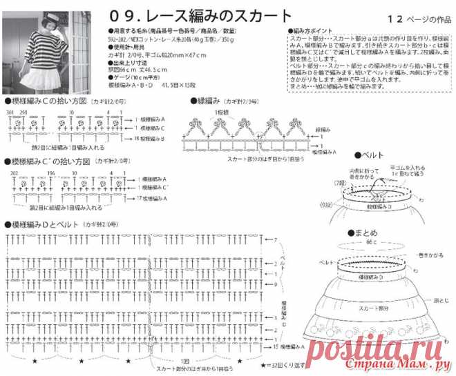 Лето - пора юбок))) - Вязание - Страна Мам