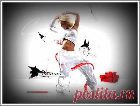 Музыкальная открытка Прекрасного настроения!!!