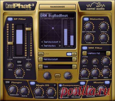 Camel Audio Camel Phat v3.50.0.591 MacOSX HAPPY NEW YEAR-HEXWARS  | 3.54MB

CamelPhat is the ultimate phattening processor! A powerful ‘colouring’ multi-effect that’s been specially engineered to work wonders on guitar, bass and drums, adding warmth, punch and presence wherever they’re required.