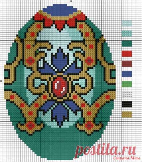 Орнамент &quot;Faberge Egg&quot; - Бискорню и другие &quot;кривульки&quot; - Страна Мам