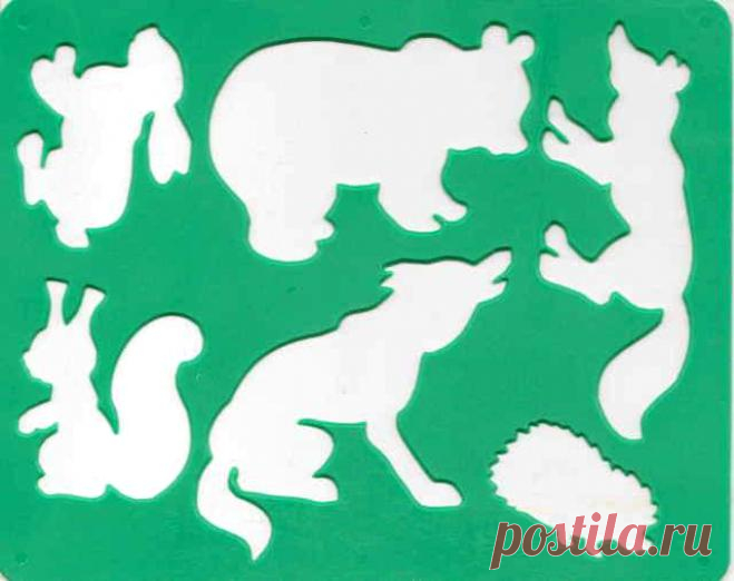 трафареты диких животных - Поиск в Google