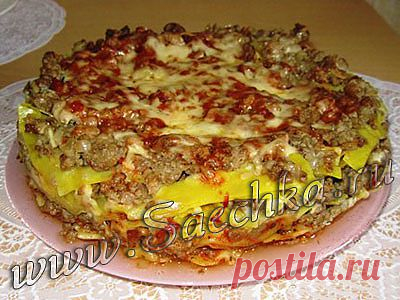 Лазанья в мультиварке | рецепты на Saechka.Ru