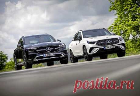Mercedes-Benz GLC 2023 – гибридный кроссовер нового поколения