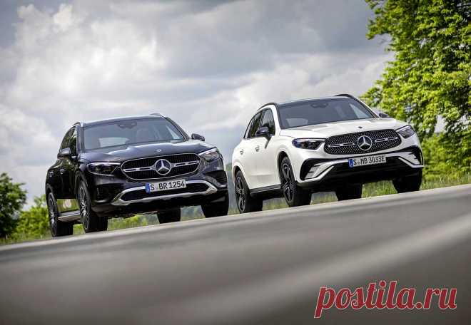 Mercedes-Benz GLC 2023 – гибридный кроссовер нового поколения