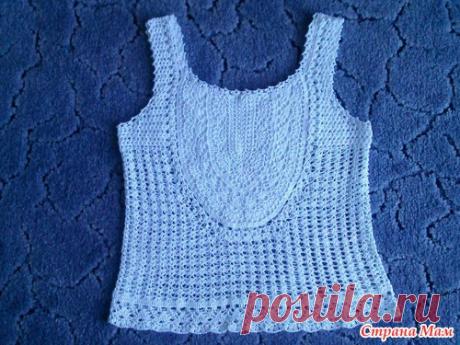 Топы на лето крючком