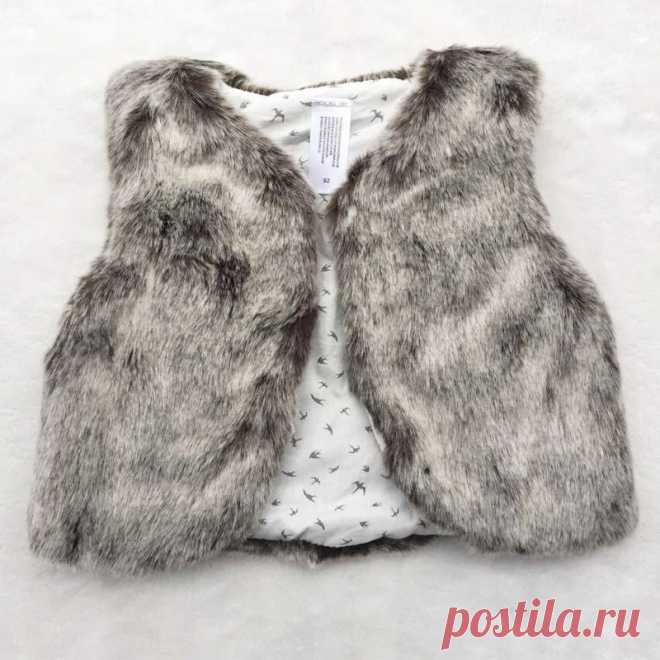 vest white Picture - More Detailed Picture about 2015 autumn winter Baby sleeveless faux fur vest baby girl winter waistcoat fur vest for baby clothing Picture in Vests from Little bee 's store | Aliexpress.com | Alibaba Group