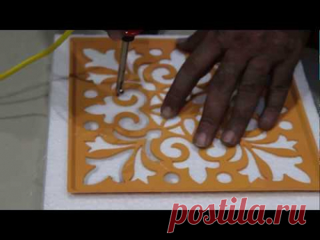 (36) Thermocol Carving Easy and Quick - YouTube