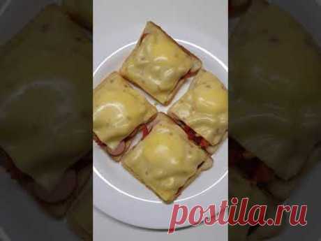 Быстрая пицца на хлебе 🍕