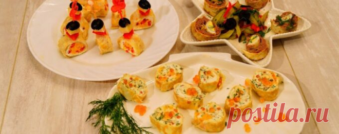 Три закуски на праздничный стол - с икрой, сырная и печеночная вкусный рецепт с фото пошагово и видео - TvCook.ru