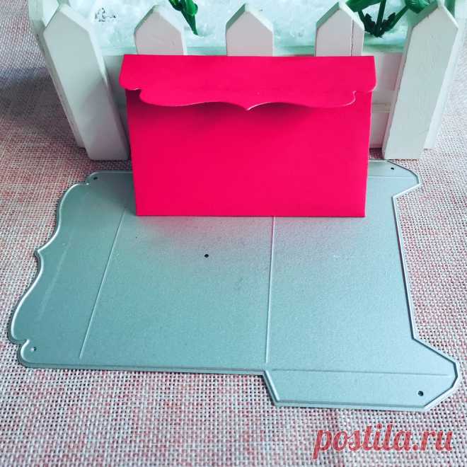 Металлический трафарет для вырезания конверта в кармане, для тиснения бумаги, фотоальбома, изготовления подарочных открыток, штампы для скрапбукинга | Дом и сад | АлиЭкспресс