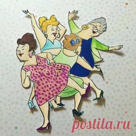 Когда я видела, как к нам шествуют мамины подружки, то все бросала и скорее бежала домой... - ♀♂ Гостиная для друзей - 6 июля - Медиаплатформа МирТесен