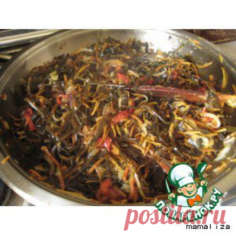 Морская капуста по-корейски - кулинарный рецепт