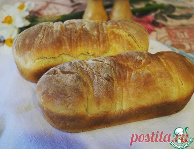 Домашний хлеб с укропом и чесноком Кулинарный рецепт