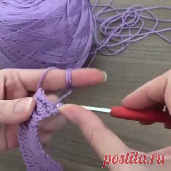 Резинка крючком