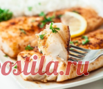 Вкусная запеченная рыбка - быстрое и простое приготовление