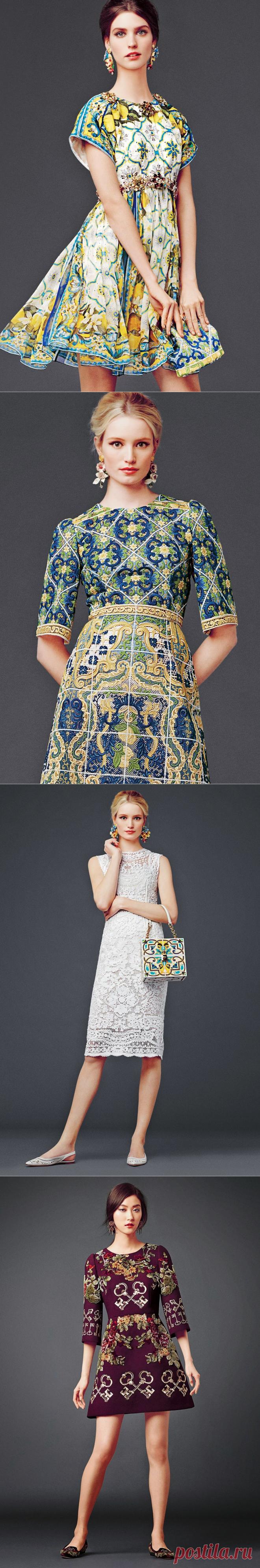 Irish crochet &: DOLCE&GABBANA