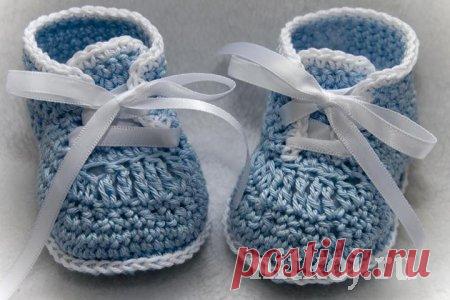 Как вязать пинетки малышу, общие правила » Ниткой - вязаные вещи для вашего дома, вязание крючком, вязание спицами, схемы вязания