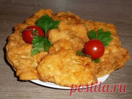 Куриные отбивные Пушистые.Очень вкусные. - YouTube