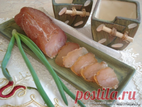 Сушеная куриная грудка - рецепт приготовления